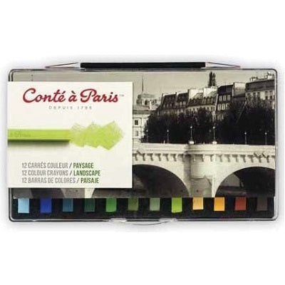 Picture of Crayons-Conte Pastel Landscape Hues 12/Set