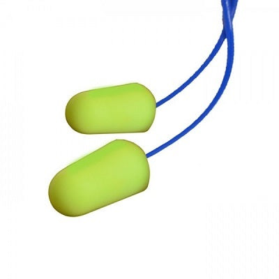 Picture of Ear Plugs-Hush, Single Use Corded, Citron 100 Pairs/Box