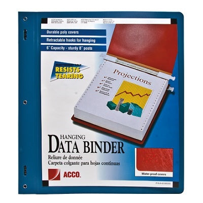 Picture of Binder-Data-Poly 11x8.5 Unburst Blue