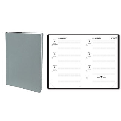 Picture of Planner-Academic, Weekly 9.5x6.25 Scholar Grey Eng. 2022