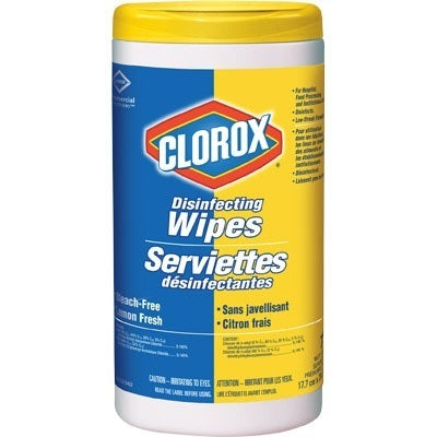 Picture of Disinfecting Wipes-Clorox Lemon Scent, 75-Count