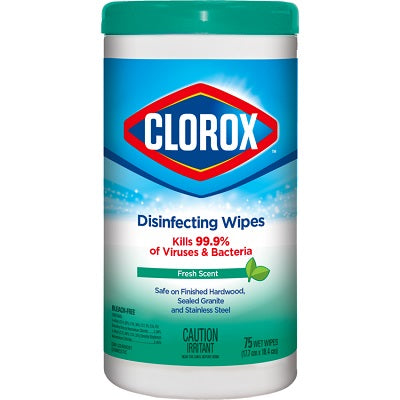 Picture of Disinfecting Wipes-Clorox Fresh Scent, 75-Count