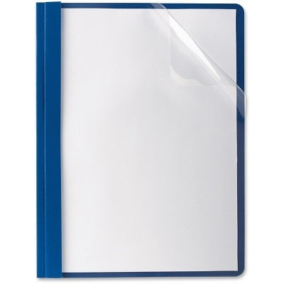 Picture of Report Cover-With Fasteners Premium/Clear Front, Blue