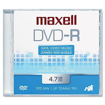 Picture of Dvd-R 16x 4.7gb Single -62543