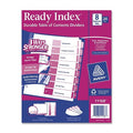 Picture of Index Dividers-Ready Index 8-Tab Multi-Colour 25 Sets/Box