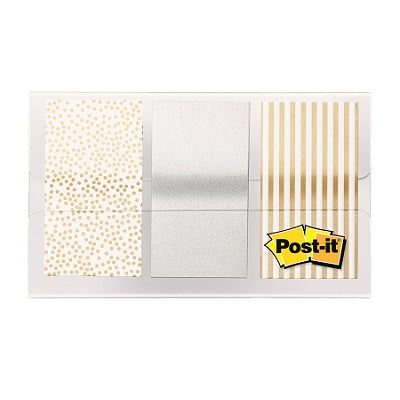 Picture of Flags-Post-It, Metallic Scheme 1x1.7" 20 Ea. Of 3/Pack