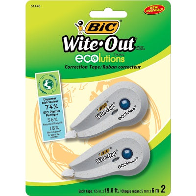 Picture of Correction Tape-Mini Wite-Out Ecolutions -Woetp21