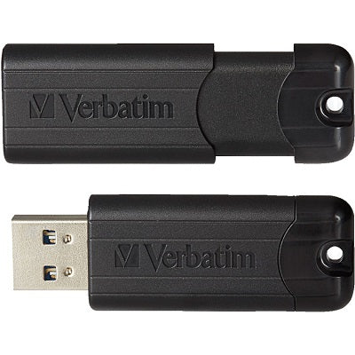 Picture of Flash Drive-Verbatim Pinstripe Usb 3.0 32gb Black 10-Pack