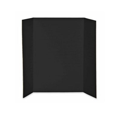 Picture of Project Display Board-Heavy Duty Tri-Fold, 36x48 Black