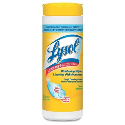 Picture of Disinfecting Wipes-Lysol Citrus Scent, 35-Count