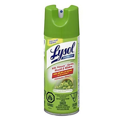 Picture of Disinfectant Spray-Lysol Green Apple Scent 350g