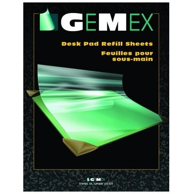 Picture of Desk Pad Protector-Gemex 20" X 36" Clear