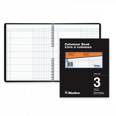 Picture of Columnar Book-Wire, 80 Page White 12x10 3 Column