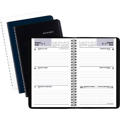 Picture of Planner-Academic, Weekly Wire 4-7/8x8 Assorted 2022