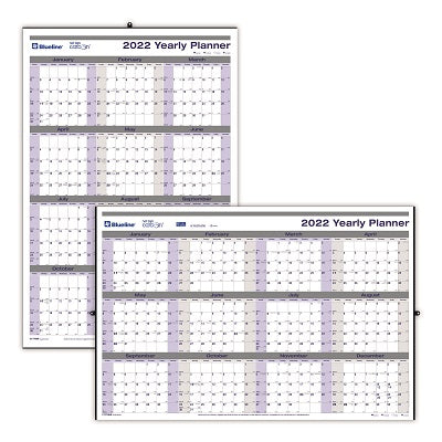 Picture of Planner-Wall, Yearly 24x36 Net Zero Carbon Laminated 2022