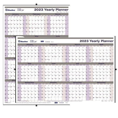 Picture of Planner-Wall, Yearly 24x36 Net Zero Carbon Laminated 2023