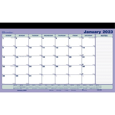 Picture of Calendar Pad-Desk Magnetic Monthly 17-3/4x10-7/8, Eng. 2023