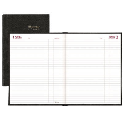 Picture of Planner-Daily, Hard 10x7-7/8 Cash Black, English 2023