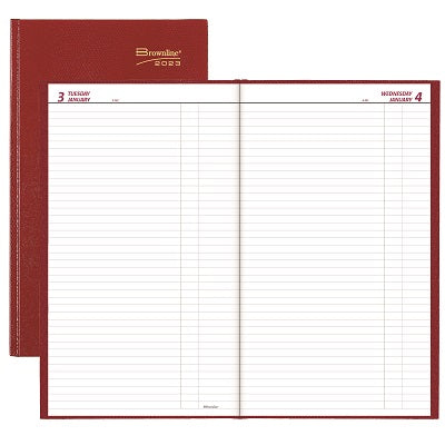 Picture of Planner-Daily, Hard 13-3/8x7-7/8 Cash Red, English 2023