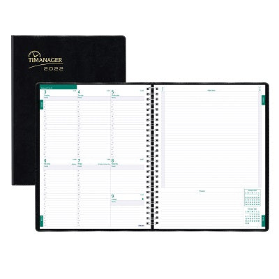 Picture of Planner-Weekly, 5 Day 11x8-1/2 Black, English 2022