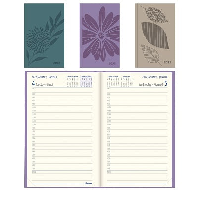 Picture of Planner-Daily, Hard 8x5 Assorted Bilingual 2022