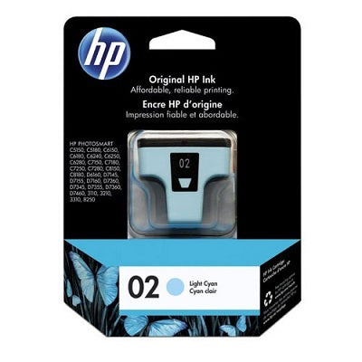 Picture of Inkjet Cartridge-Hp #02 Light Cyan