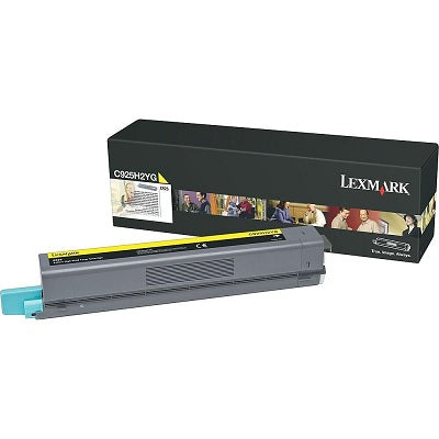 Picture of Laser Toner-Lexmark C925 Yellow, High Yield