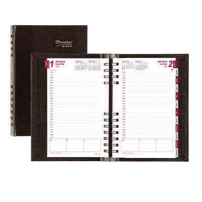 Picture of Planner-Daily, Coilpro 8x5 Black, English 2022