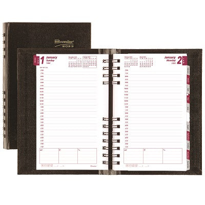 Picture of Planner-Daily, Coilpro 8x5 Black, English 2023