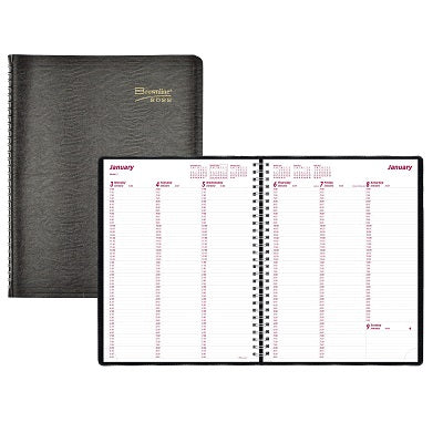 Picture of Planner-Weekly, Wire 11x8-1/2 Black, English 2022