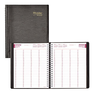 Picture of Planner-4-Person, Daily 11x8-1/2 Black, English 2023