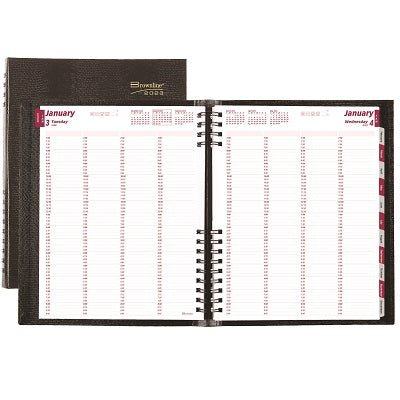 Picture of Planner-4-Person, Daily Coilpro 11x8-1/2 Black, English 2023