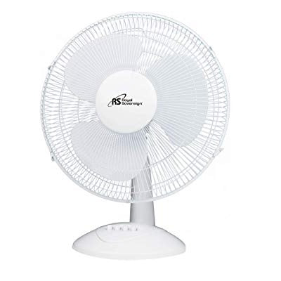 Picture of Fan-16" Desk, Oscillating, 3-Speed White