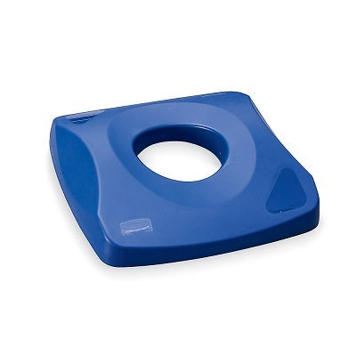 Picture of Recycling Container Lid-Brute Square, Bottle/Can Blue