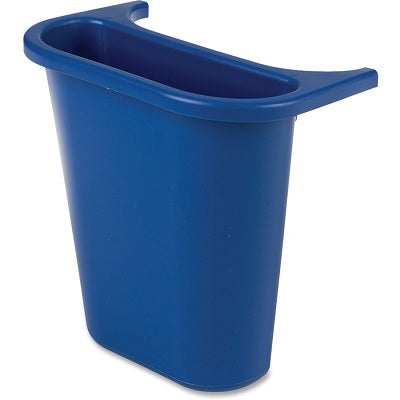 Picture of Wastebasket Side Bin-Plastic 12.9l, Recycling, Blue