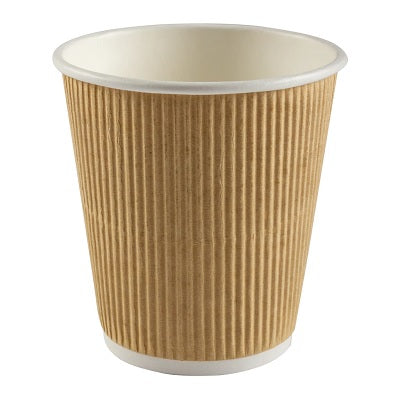 Picture of Cups-Ripple, Hot 10 Oz Kraft, 40/Pack