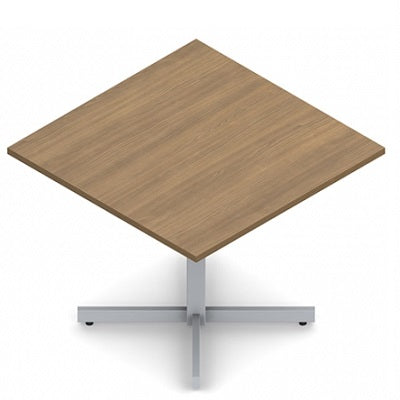 Picture of Table-Square 36" Ionic, Tungsten Metal Base Winter Cherry