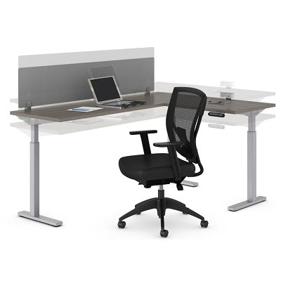 Picture of Sit Stand Desk Top-Ionic Electric Height Adjustable41"Wx23"D