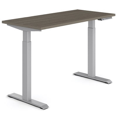 Picture of Sit Stand Workstation-Ionic, 24" X 48" Absolute Acajou