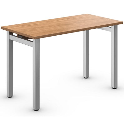 Picture of Table-Ionic 24" X 48" Tungsten Leg, Winter Cherry