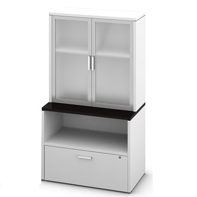 Picture of Cabinet Package-Ionic, Dark Espresso/ Designer White