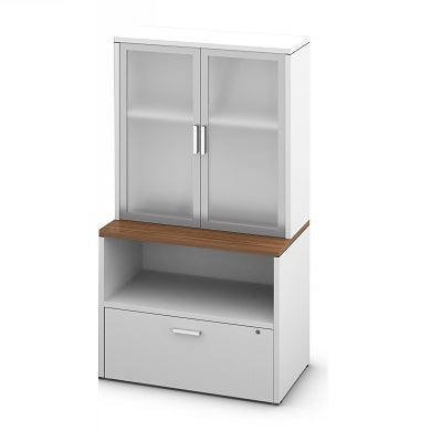 Picture of Cabinet Package-Ionic, Winter Cherry/ Designer White