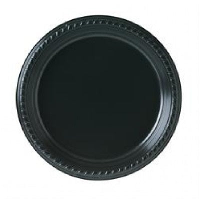 Picture of Plates-Solo Plastic 9" Black 25/Pack