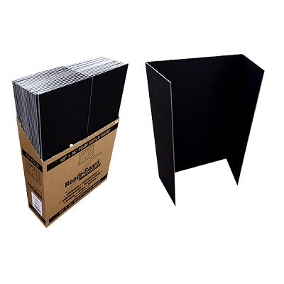 Picture of Project Display Board-Readi-Board Tri-Fold, 36x48 Black