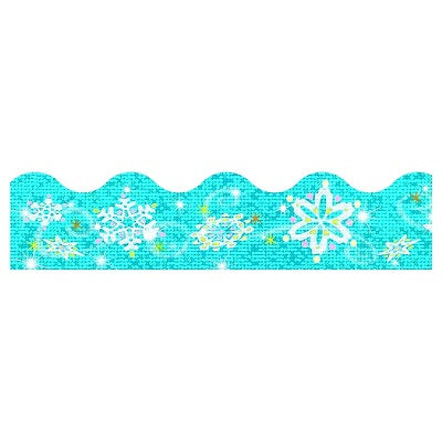 Picture of Border-Terrific Trim, Snowflake Sparkle