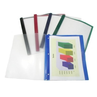 Picture of Report Cover-Poly Clear Front, Blue