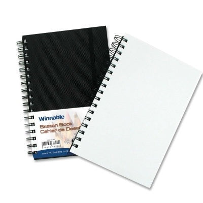 Picture of Sketch Book-Wirebound 9x6in. 75sht. Black